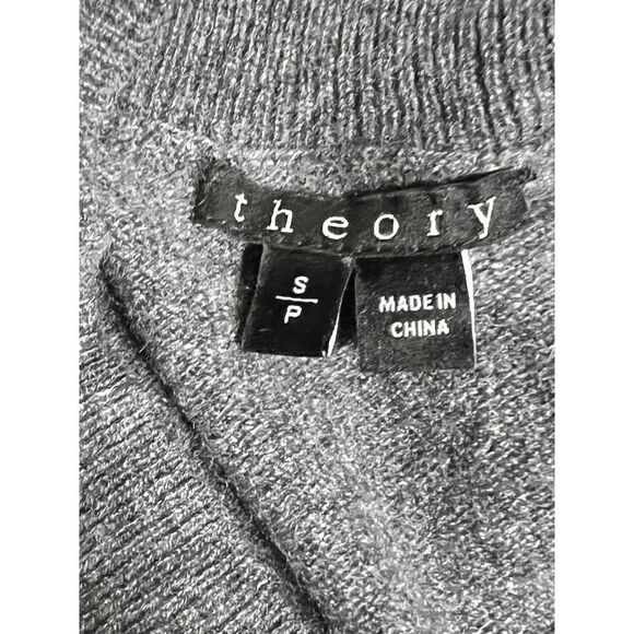Theory Adrianna RL Cashmere Sweater Size Small Petite - Picture 2 of 4